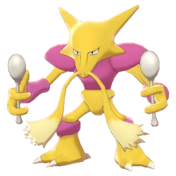 #0065 Alakazam Shiny 6IV Hidden Ability In-game Trade Pkm Go
